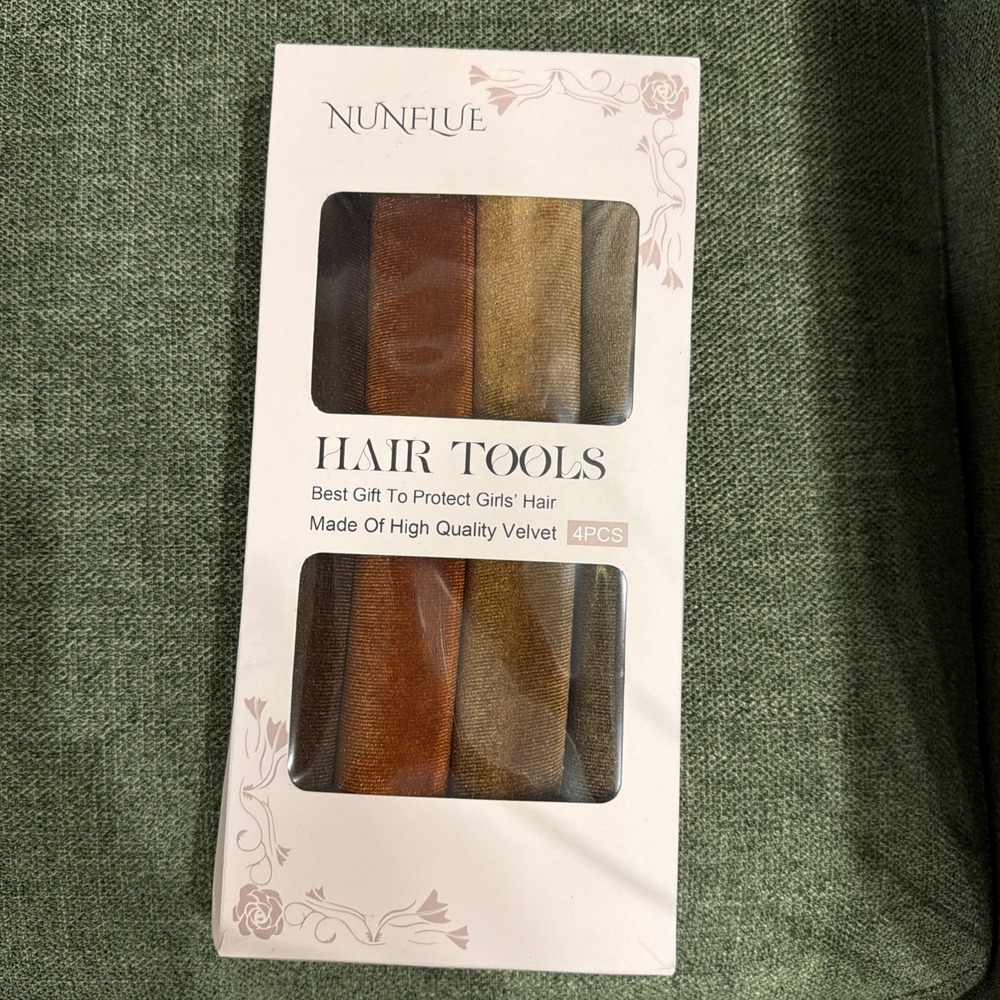 Heatless Curls Overnight Set - Jumbo Soft Hair 1 Count (Pack of 1), Red-brown